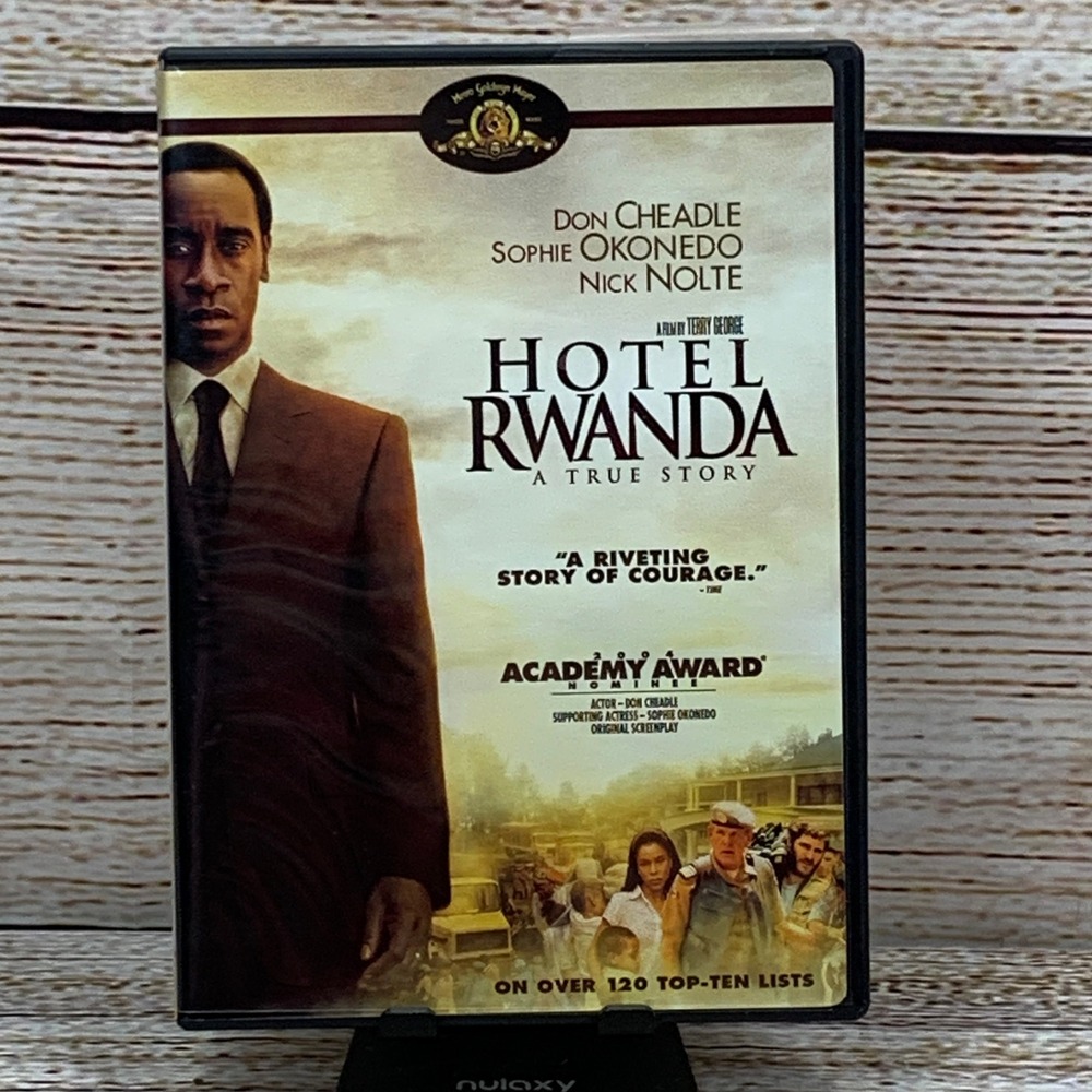 Hotel Rwanda [2004 DVD] Film Don Cheadle Sophie‎ Okonedo Nick Nolte True Story